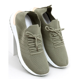 Pantofi sport cu șosete Bello Green verde 1