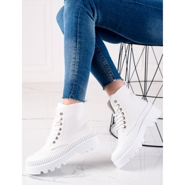 Melisa Adidași la modă pe platformă alb 3