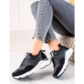Renda Adidași eleganți negru 1