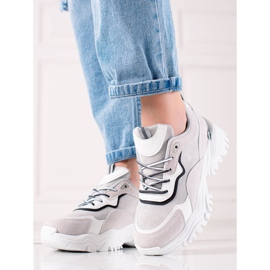 TRENDI Adidași la modă gri multicolor 1