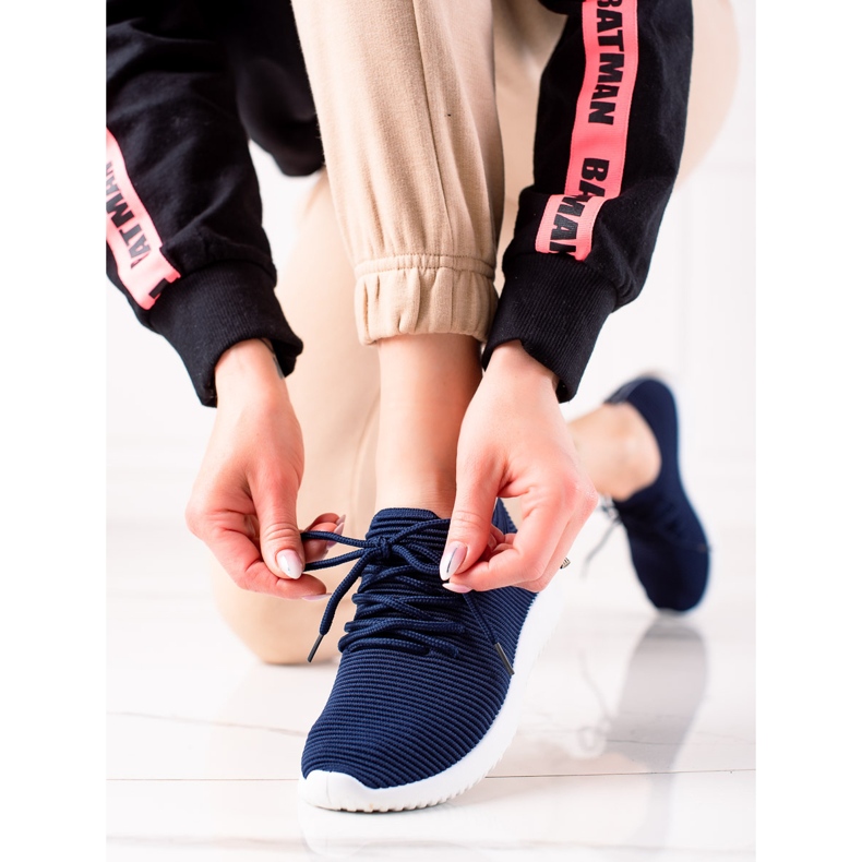 TRENDI Adidași sportivi ușori albastru marin albastru 1