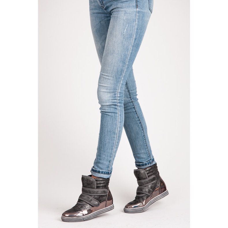 Show It Tenisi lucioși gri 1