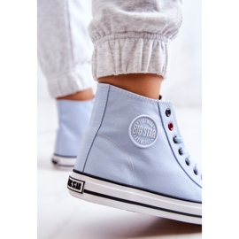 Pantofi de damă înalți Big Star JJ274209 Albastru 10