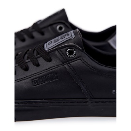 Pantofi de sport pentru bărbați din piele Big Star JJ174108 negru 1