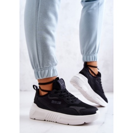 Pantofi sport la modă Big Star JJ274598 Negru 2