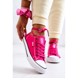 Pantofi de damă Big Star JJ274A005 fucsia roz 2
