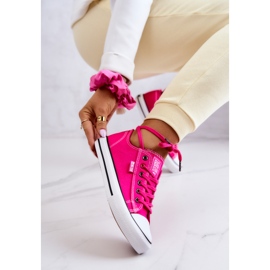 Pantofi de damă Big Star JJ274A005 fucsia roz 1