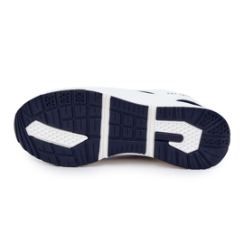 Pantofi sport pentru bărbați Sneakers Big Star JJ174399 Alb și bleumarin albastru marin 2