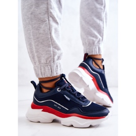 Pantofi sport dama Big Star JJ274A117 Bleumarin albastru 2