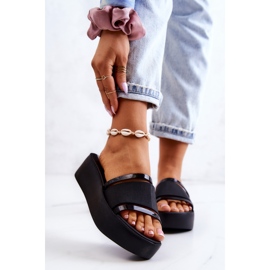 Papuci parfumati dama ZAXY HH285197 Negri negru 1