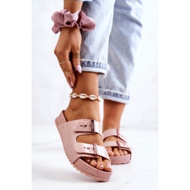 La modă parfumat ZAXY JJ285083 Papuci roz deschis 1