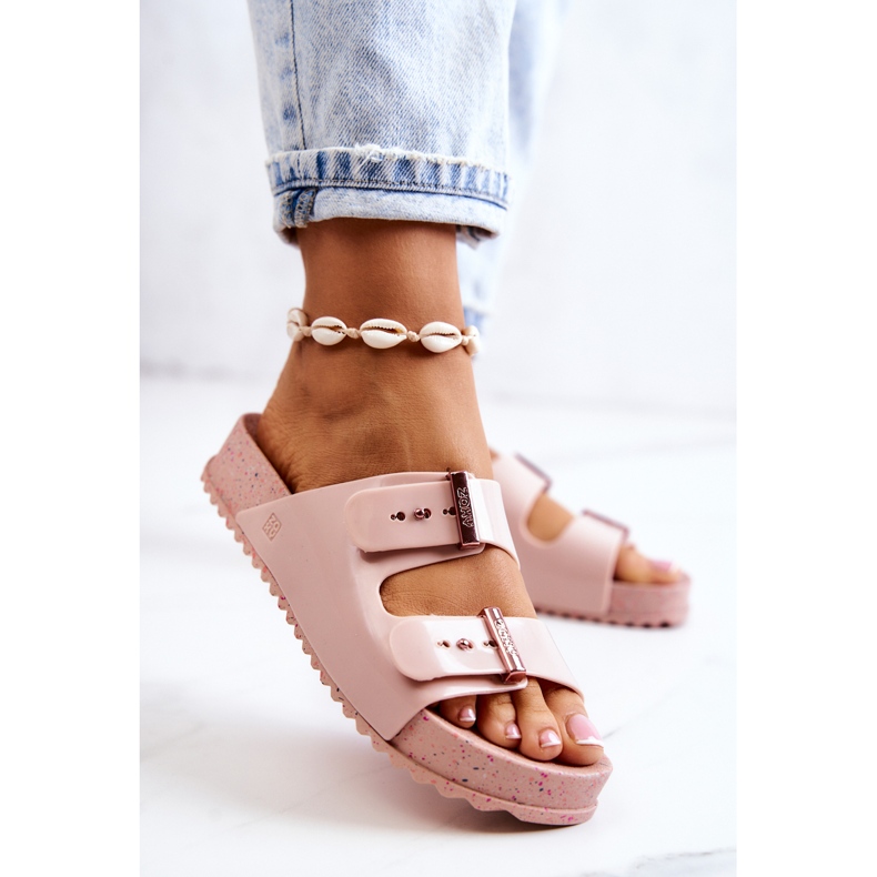 La modă parfumat ZAXY JJ285083 Papuci roz deschis 2