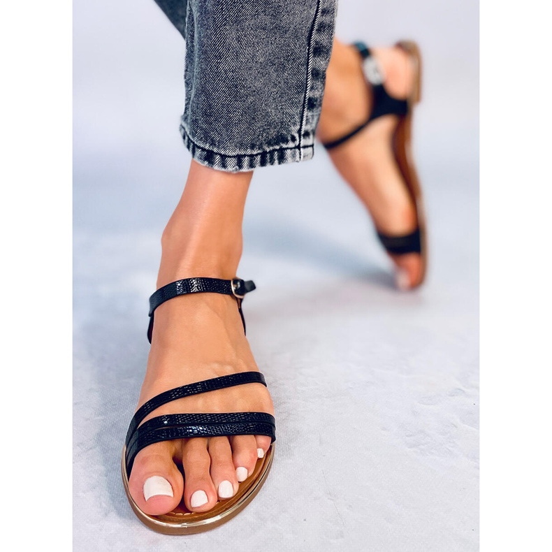 Sandale dama Dana Black negru 1