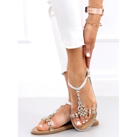 Sandale cu curea din silicon Hessa Silver argint 1 Sandale cu curea din silicon Hessa Silver argint 1