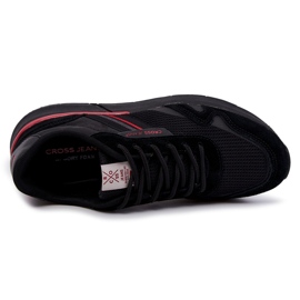 Cross Jeans Pantofi Sport Bărbați Pantofi Jeans încrucișați JJ1R4016C Negru 1
