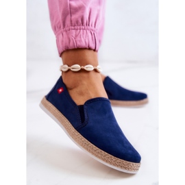 Espadrile pentru damă Big Star JJ276003 Bleumarin albastru marin 2