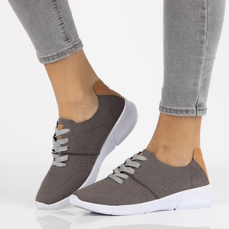 Filippo DP067 / 18 Gr pantofi gri 2