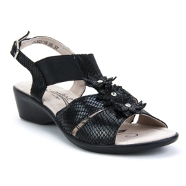 Sandale Filippo DS062 / 18 Bk negre negru 1