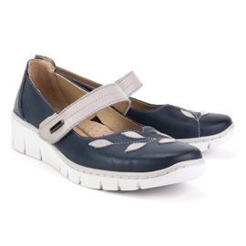 Filippo 341 Pantofi bleumarin albastru marin 2