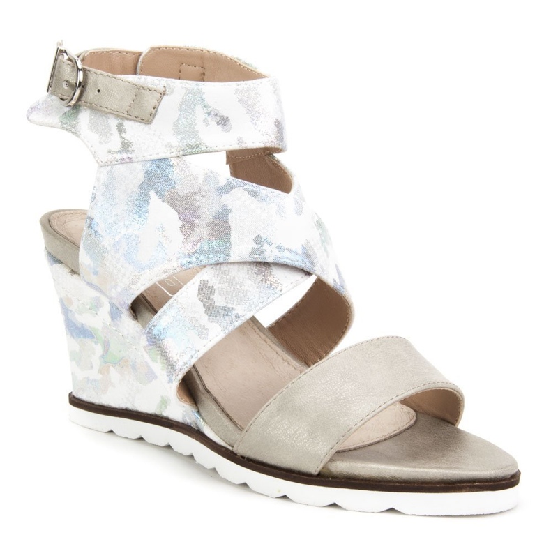 Sandale Filippo DS175 / 18 SL argintii gri multicolor 2