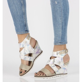 Sandale Filippo DS175 / 18 SL argintii gri multicolor 3