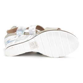 Sandale Filippo DS175 / 18 SL argintii gri multicolor 6