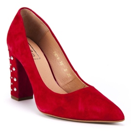 Pompe Filippo 2571 / J Velour Red roșu 1