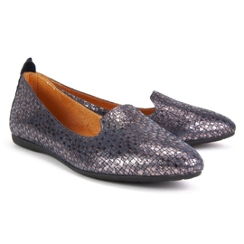 Lordsy Balerina Filippo H30-324 albastru marin argint 2