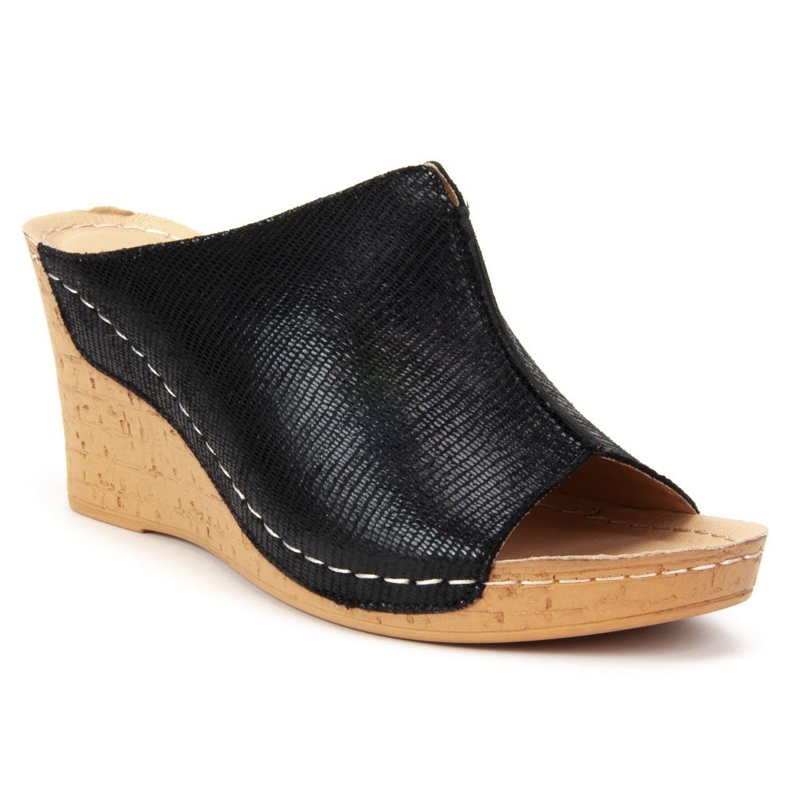 Filippo DK786 / 19 Bk Papuci negri negru 2