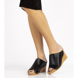 Filippo DK786 / 19 Bk Papuci negri negru 1