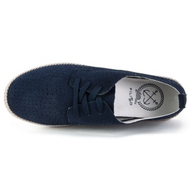Pantofi Filippo DP676 / 19 Nv bleumarin albastru marin 2