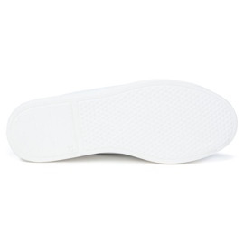 Filippo 10102 Zara Pantofi Albi + Imprimeu Albastru 7