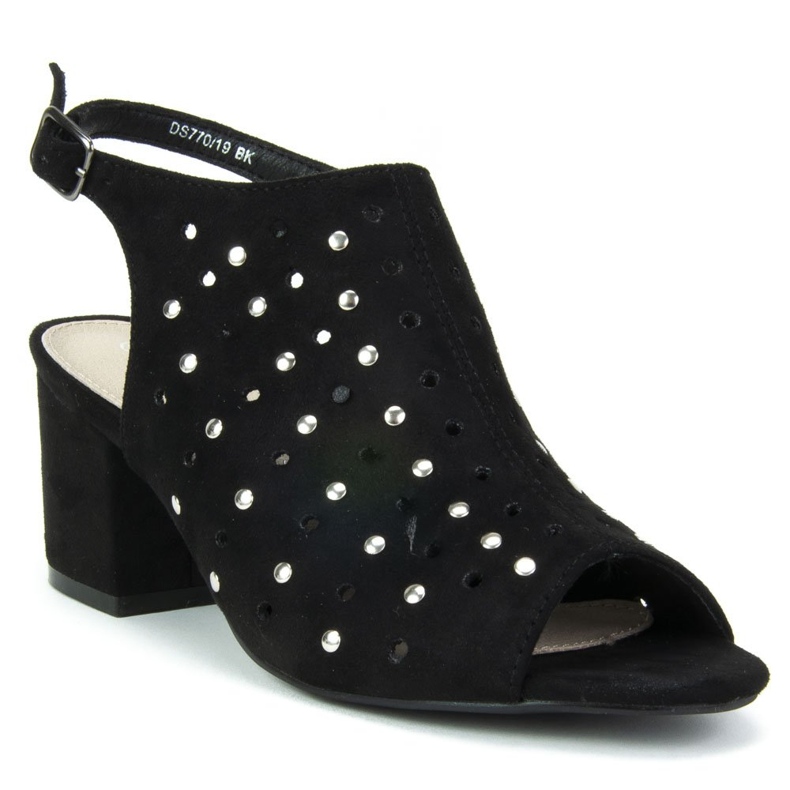 Sandale Filippo DS770 / 19 Bk Black negru 1