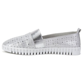 Pantofi Filippo DP742 / 19 Si Silver argint 4