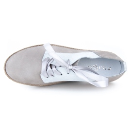 Pantofi Filippo 511S nubuc gri argint 6