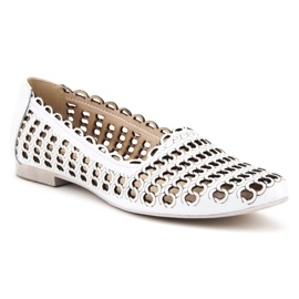 Filippo 379 Pantofi albi 1