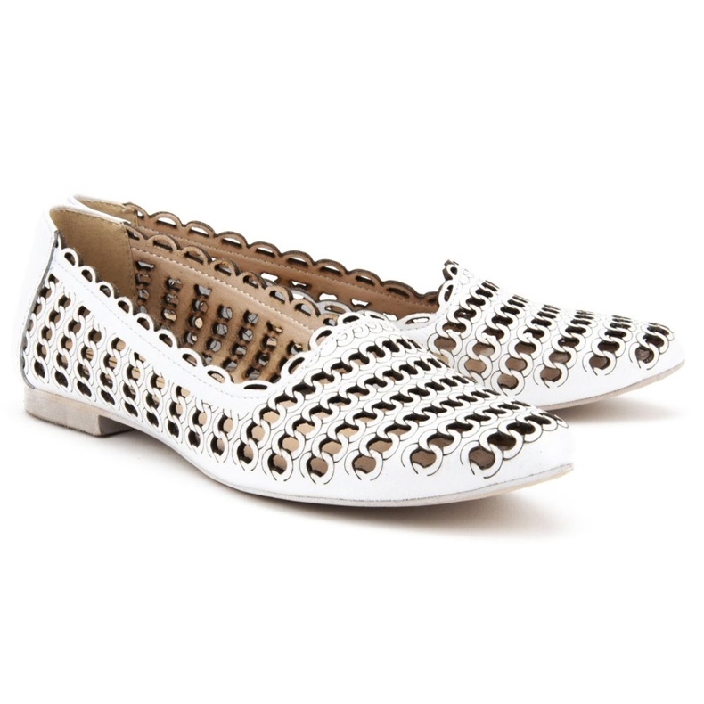 Filippo 379 Pantofi albi 2