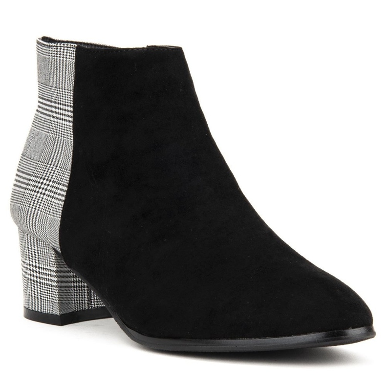 Cizme Filippo DBT936 / 19 Bk Gr negre si gri negru 2