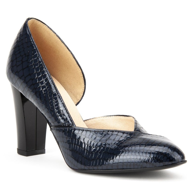 Navete Filippo F280 Granat Crocodile albastru marin 1