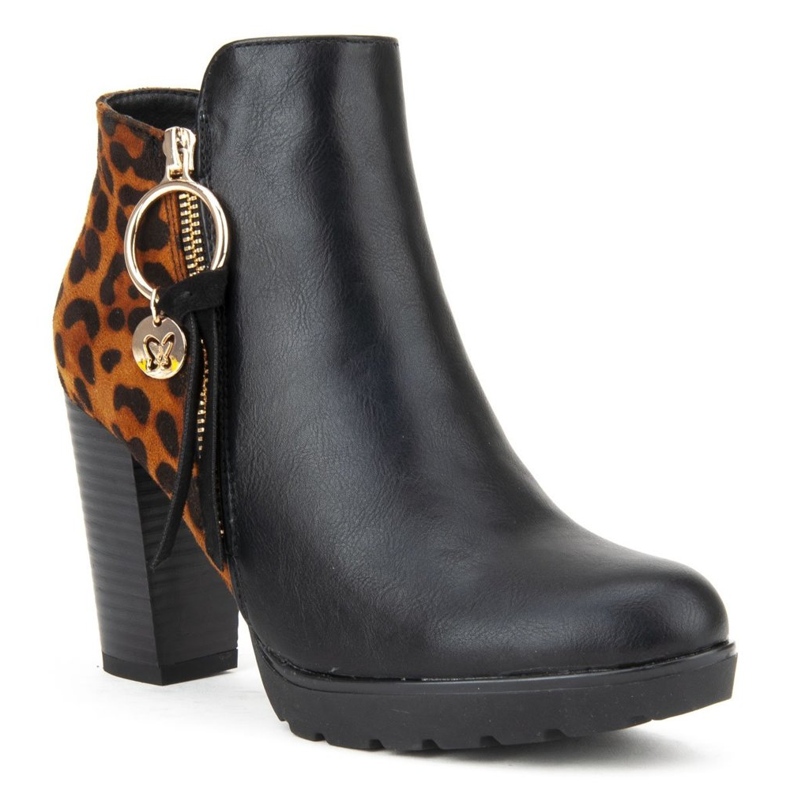 Cizme Filippo DBT1007 / 19 Bk Br Black Brown maro negru 1