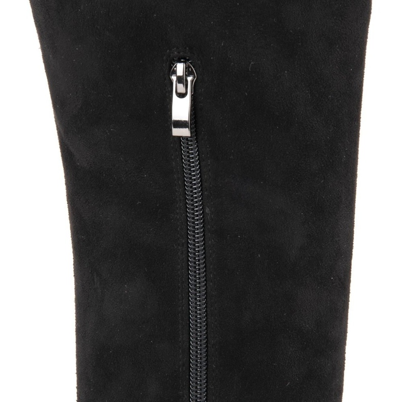 Filippo DKZ1029 / 19 Bk Cizme negre negru argint gri 1