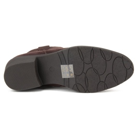 Cizme maro închis Filippo DBT1046 / 19 Dbr bej 1 Cizme maro închis Filippo DBT1046 / 19 Dbr bej 1