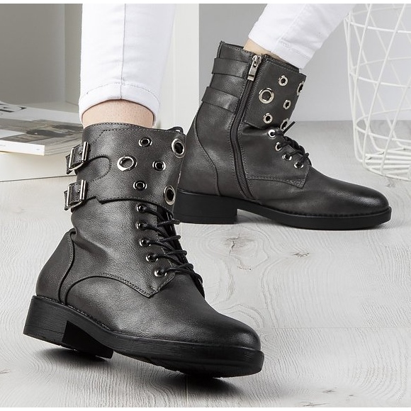 Cizme Filippo DBT1015 / 19 Gr Gri 2 Cizme Filippo DBT1015 / 19 Gr Gri 2