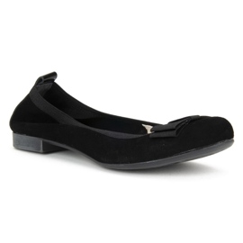 Balerini Filippo 480 Black Suede negru 1