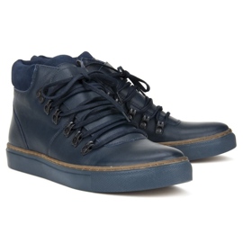 Pantofi Filippo 1793 Granat albastru marin 2