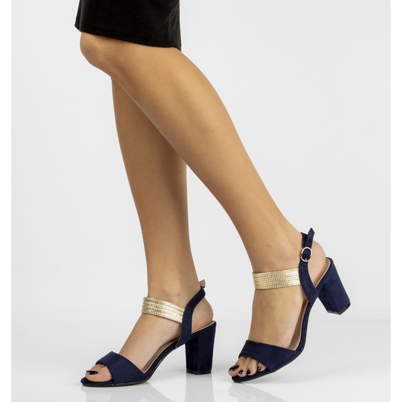 Sandale Filippo DS817 / 20 Nv Navy albastru marin 1