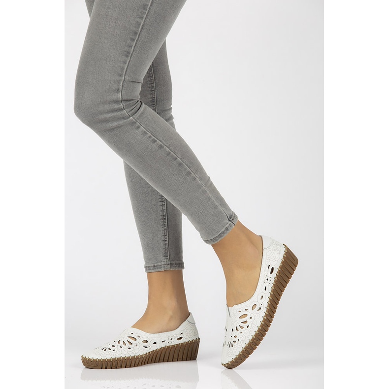 Filippo DP1229 / 20 Wh Pantofi albi mici 1