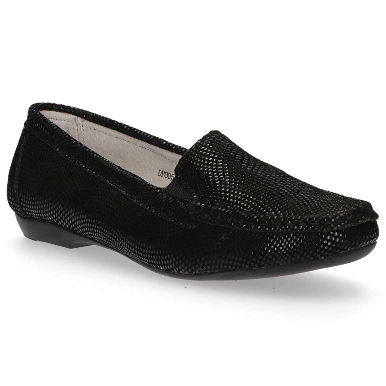 Mocasini din piele Filippo DP005 / 20 Bk negru 1