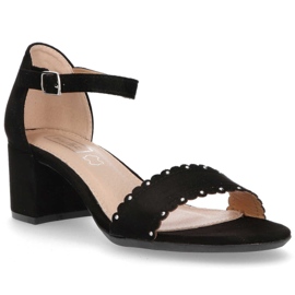 Sandale Filippo DS1350 / 20 Bk negre negru 2