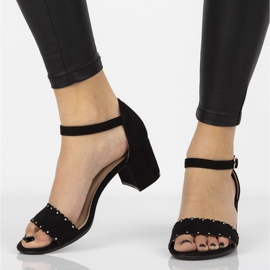 Sandale Filippo DS1350 / 20 Bk negre negru 1